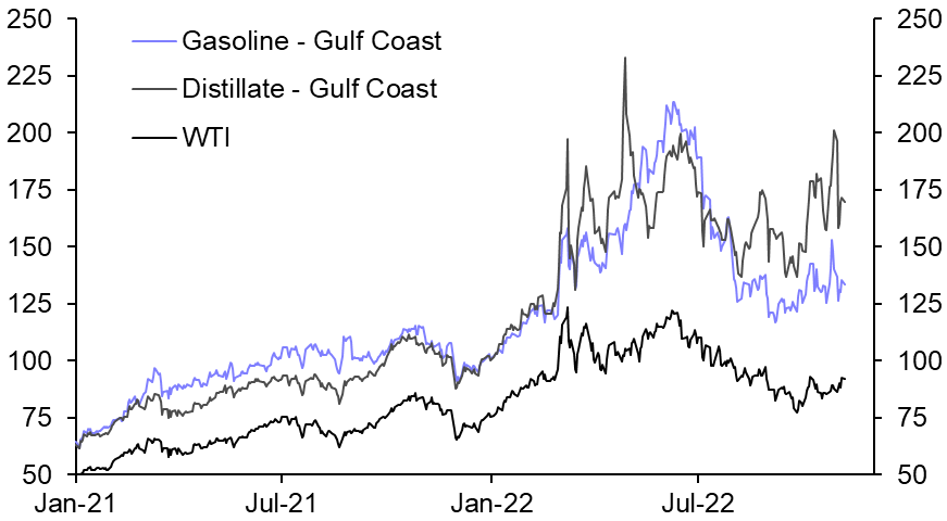 High US fuel prices could boost crude exports
