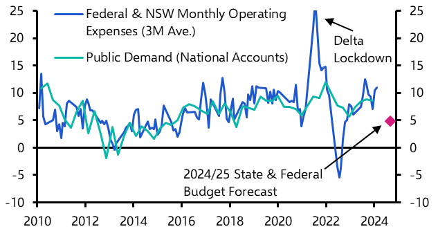 RBA will look past buoyant public demand
