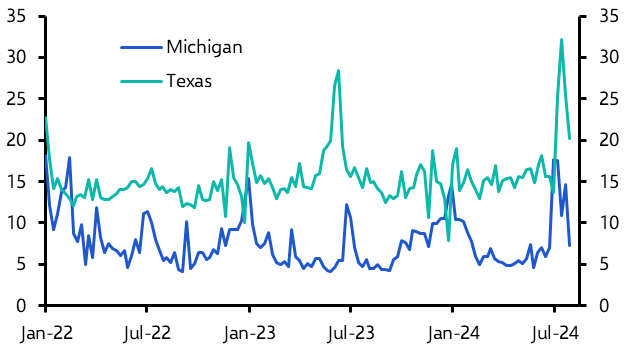 Temporary disruption or more serious downturn? 
