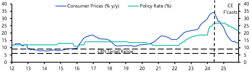 Nigeria Consumer Prices (Jul. &#039;24)
