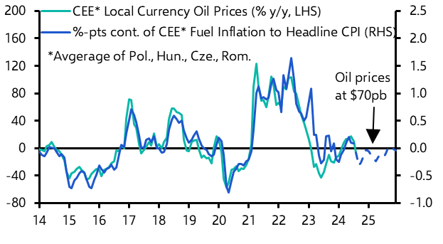 CEE easing cycles still likely to be slow from here  
