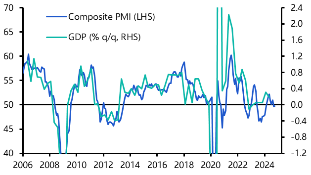 Euro-zone Flash PMIs (October 2024)
