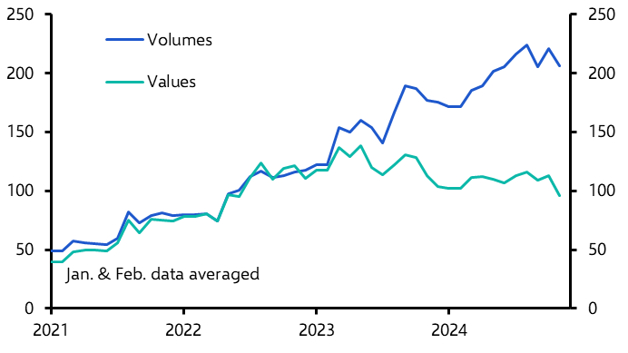 Tariff front-running holds up China green tech exports
