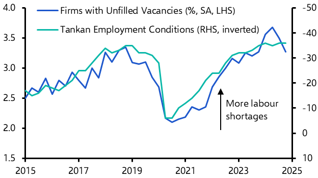 Structural labour shortages point to more rate hikes 
