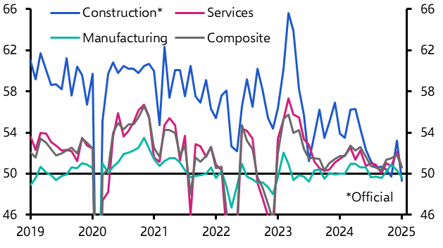 China PMIs (Jan. 2025)
