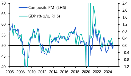 Euro-zone Flash PMIs (February 2025)
