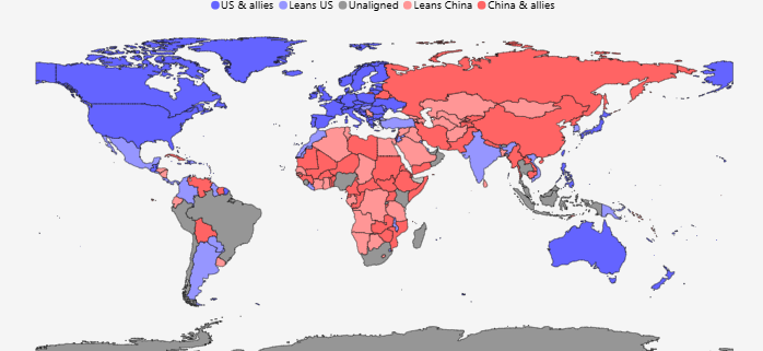 A map of the world  AI-generated content may be incorrect.