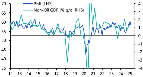 MENA PMI’s point to a softer start to 2025
