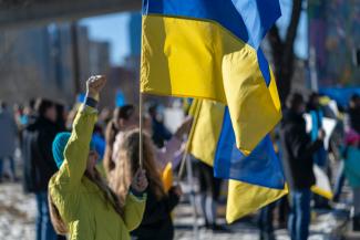 Ukraine supporter