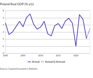 Poland Real GDP (% y/y)