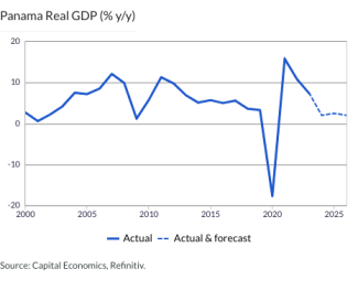 Panama Real GDP (% y/y)