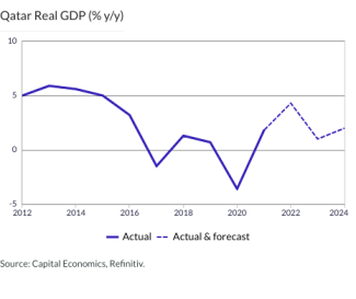 Qatar Real GDP (% y/y)