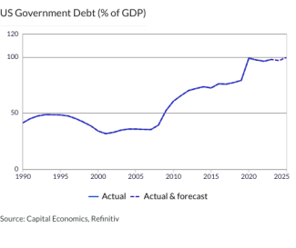 US Government Debt (% of GDP)