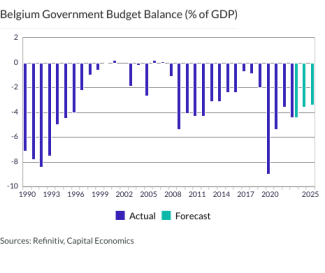 Belgium Government Budget Balance (% of GDP)