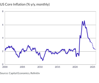 US Core Inflation (% y/y, monthly)