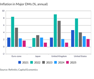 Inflation in Major DMs (%, annual)