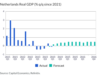 Netherlands Real GDP (% q/q since 2021)