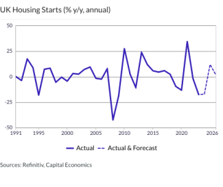 UK Housing Starts (% y/y, annual)