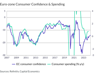 Euro-zone Consumer Confidence & Spending